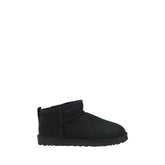 UGG Black Goatskin Ankle Boots